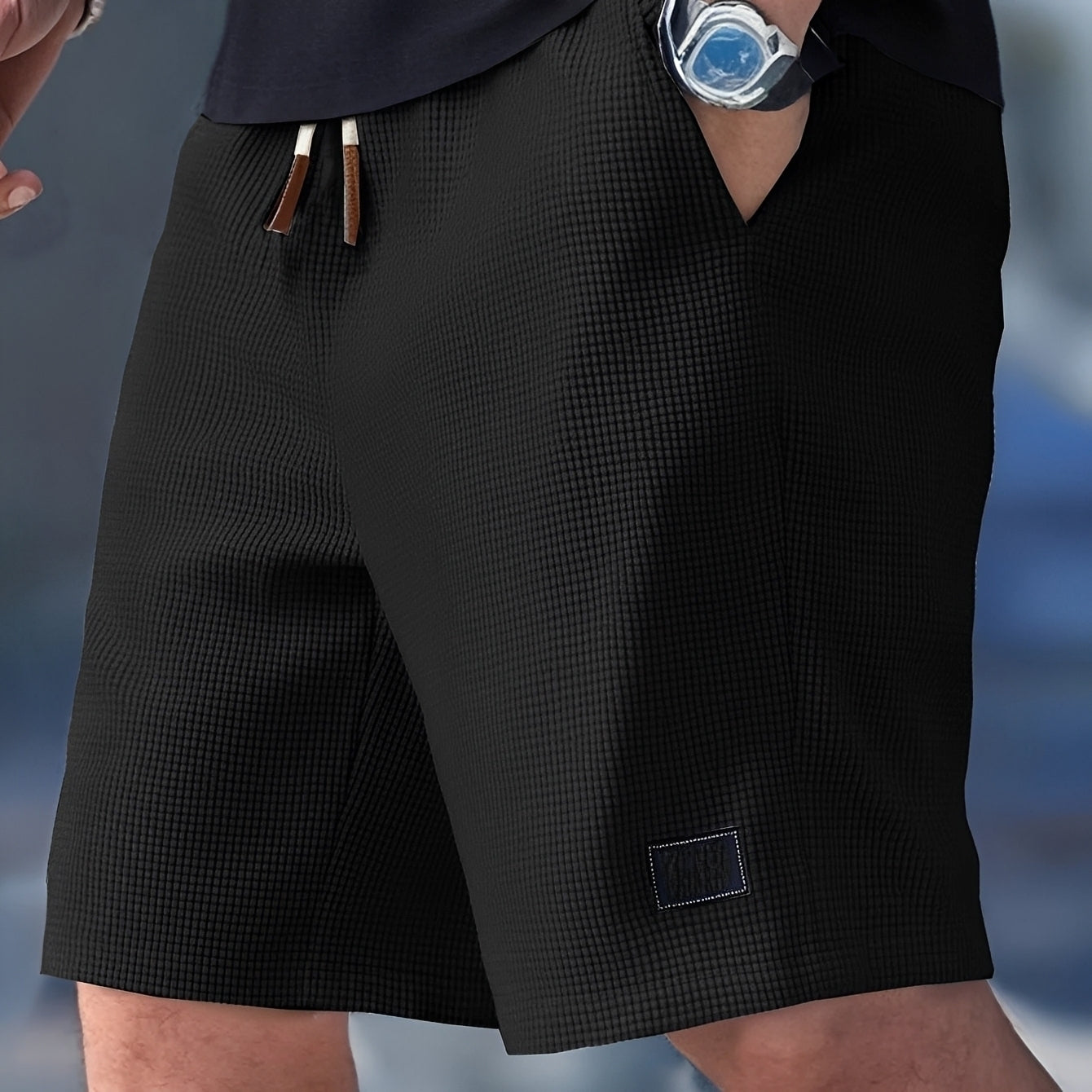 Justin - Relaxed Textured Shorts
