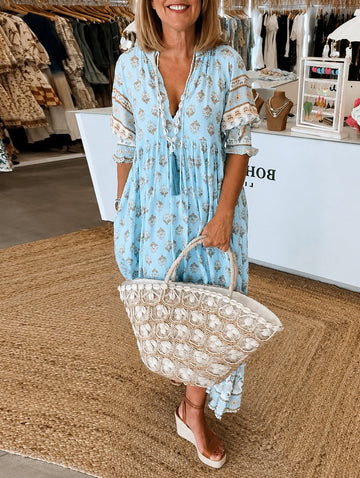 Casey - Relaxed Half Sleeve Dress