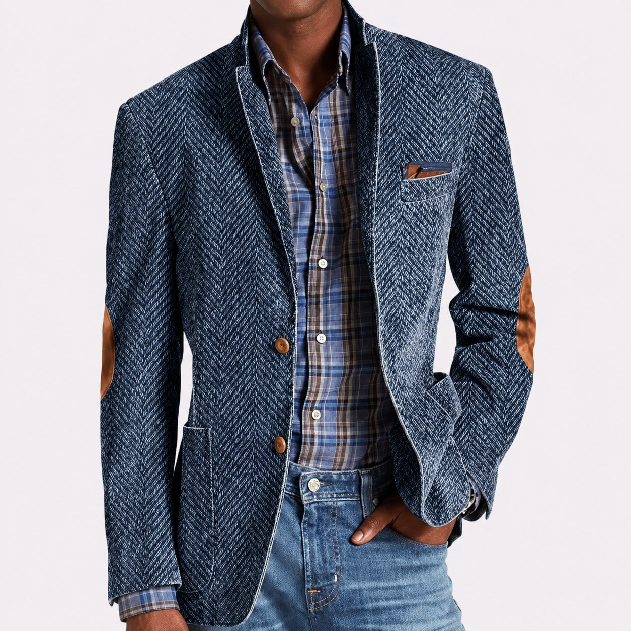 Marco - Retro Single-Button Blazer