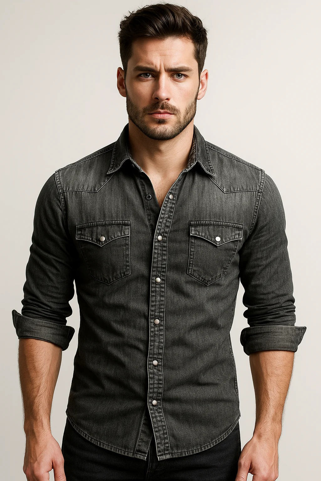 Hebert - Casual Long-Sleeve Shirt