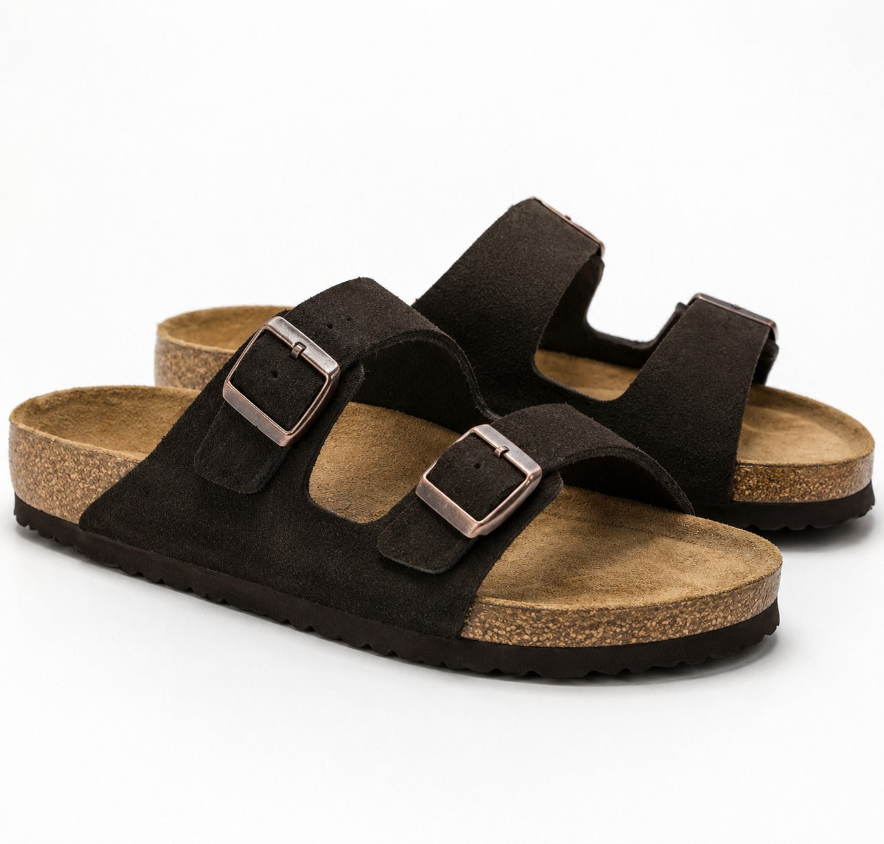 Bertie - Stylish Sandals with Cork Base
