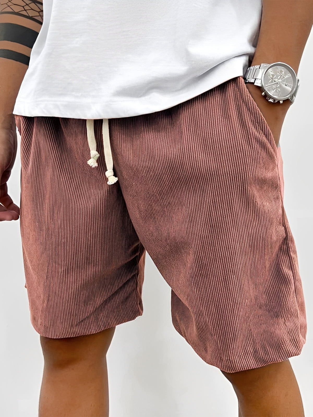 Roger - Relaxed Fit Drawstring Shorts