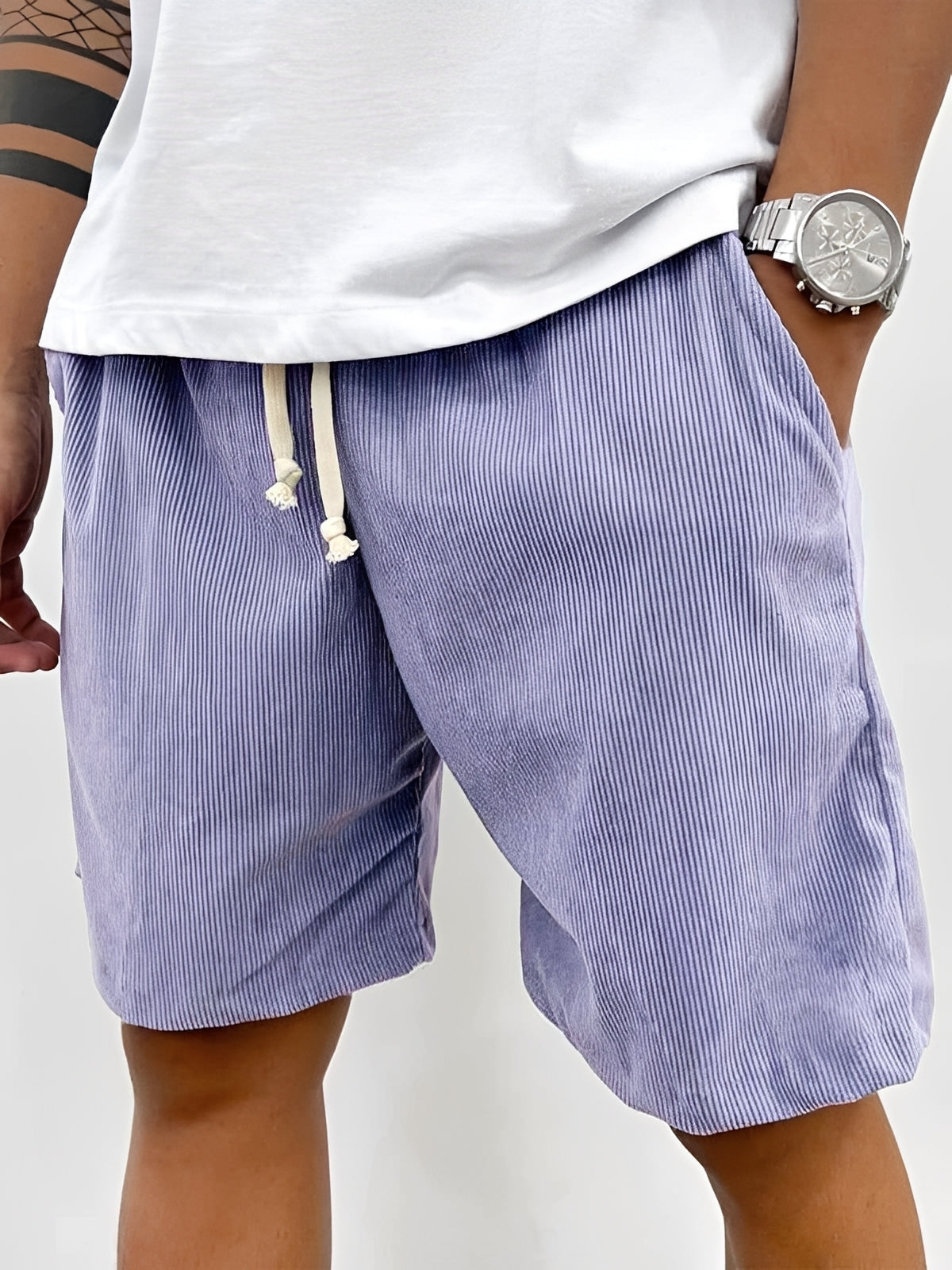 Roger - Relaxed Fit Drawstring Shorts