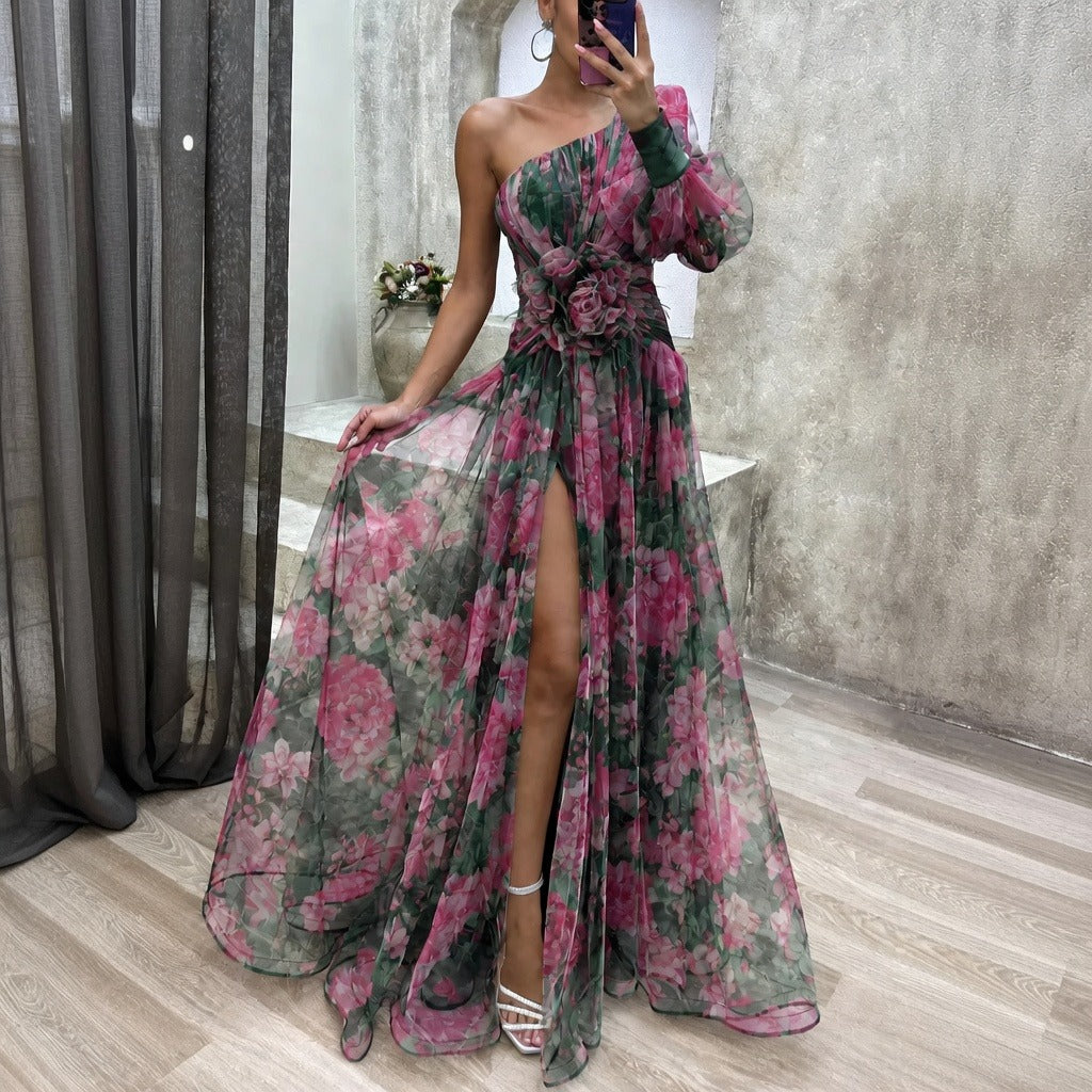 Rowe - Stylish Floral Long Dress