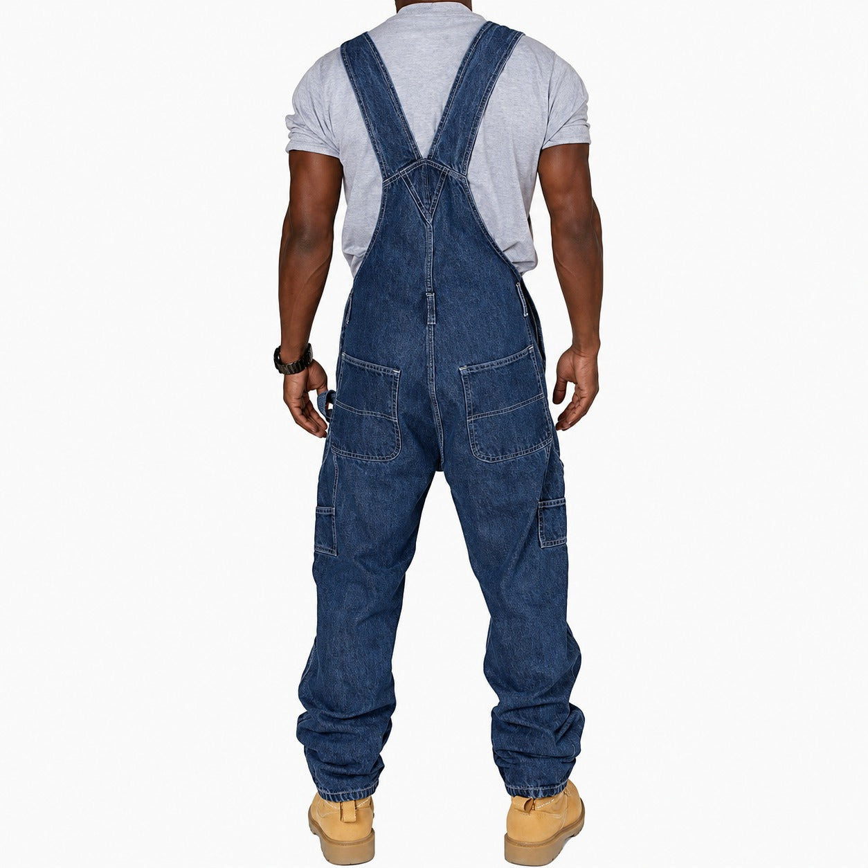 Stefan - Stylish Faded Multi Pocket Trousers