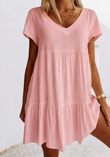 Cordelia - Relaxed Loose Mini Dress