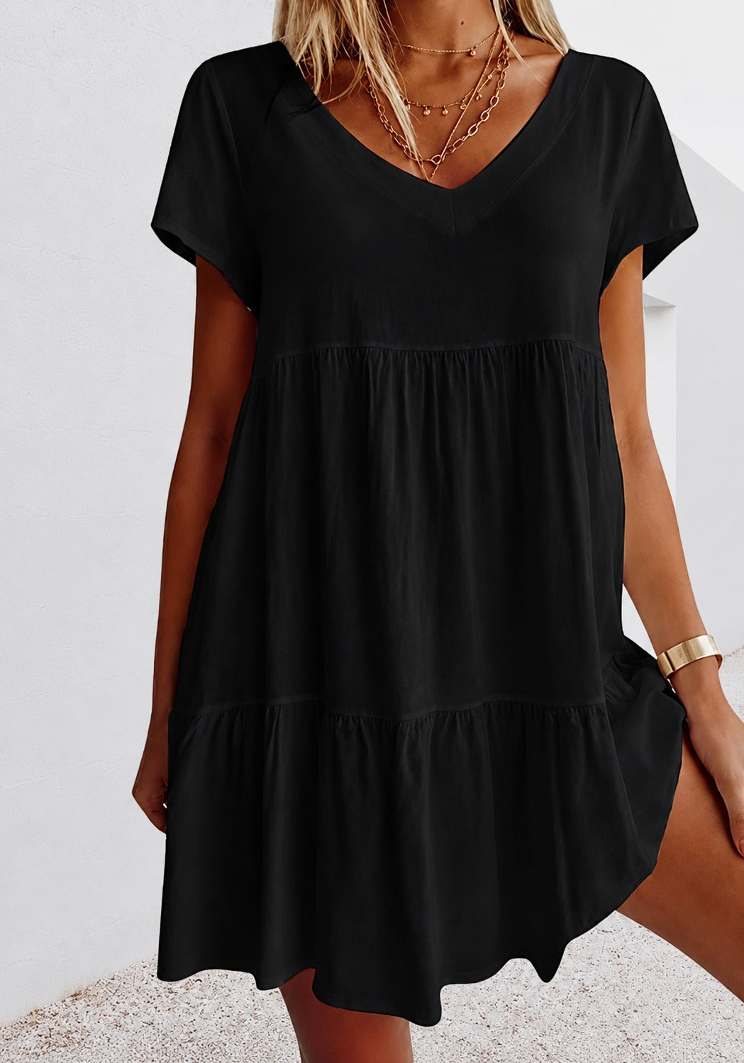 Cordelia - Relaxed Loose Mini Dress