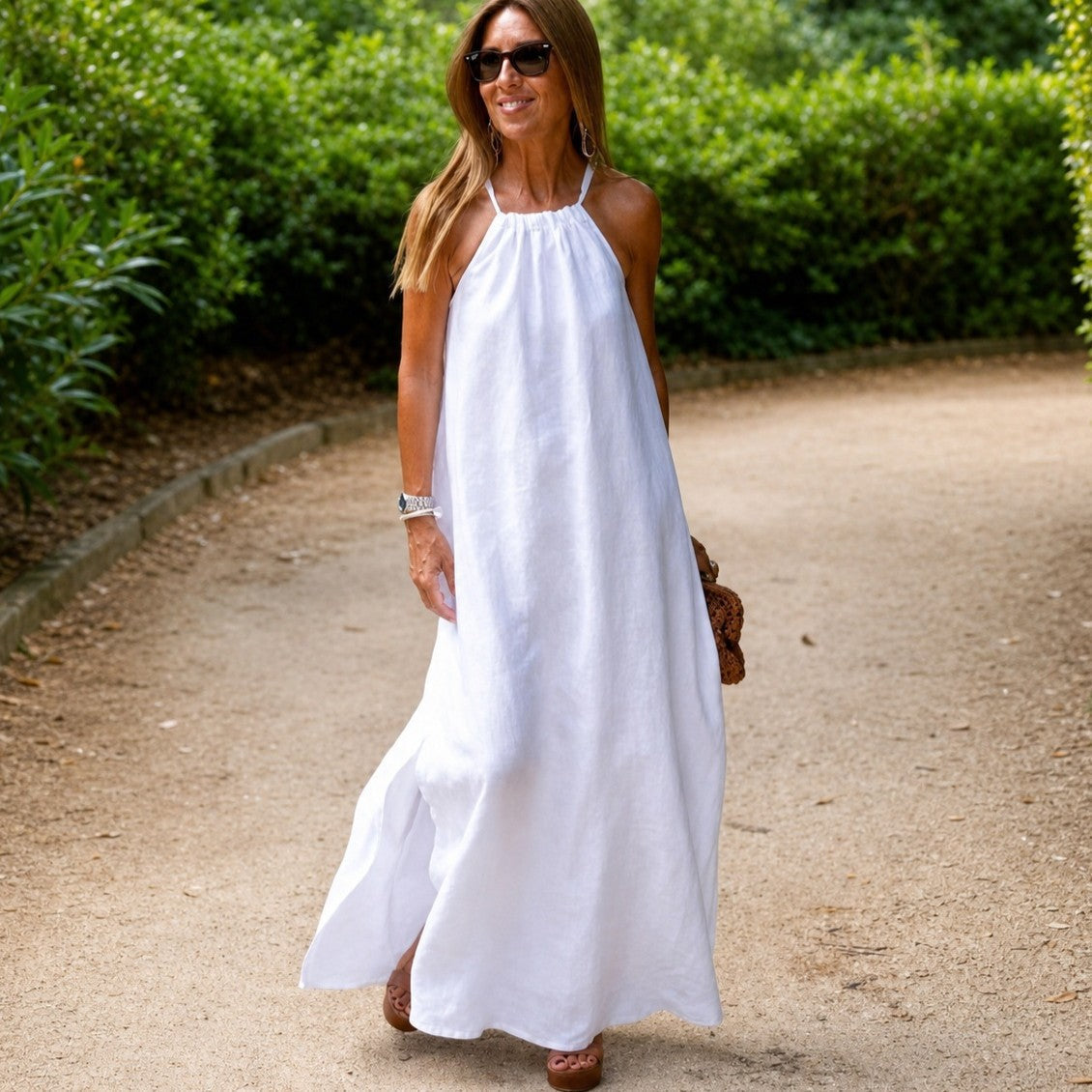 Macias - Relaxed Halter Dress
