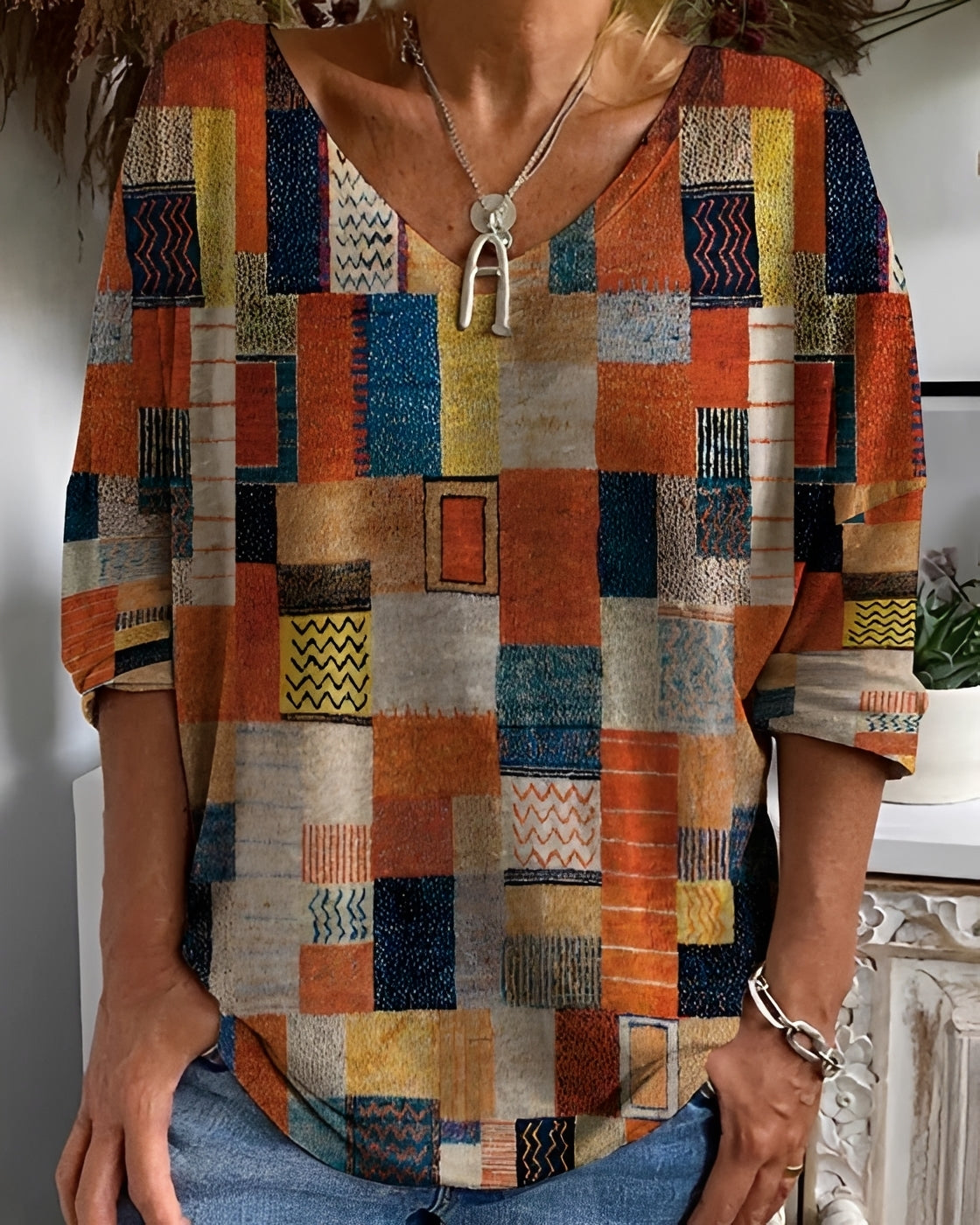 Tayla - Stylish Ethnic Top