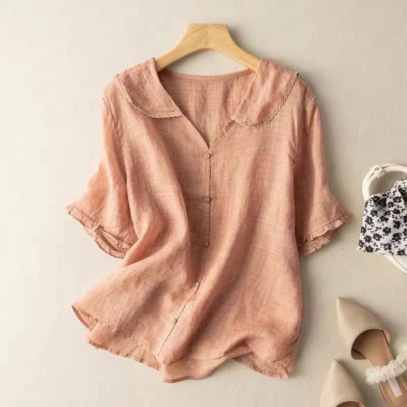 Kristi- Elegante Damen Sommerbluse