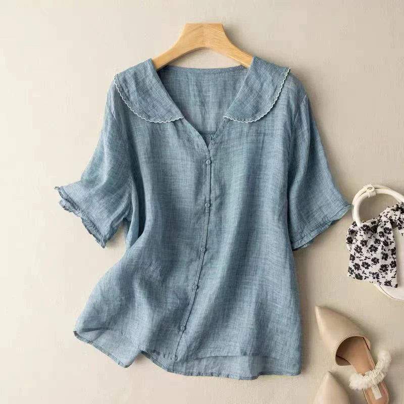Kristi- Elegante Damen Sommerbluse