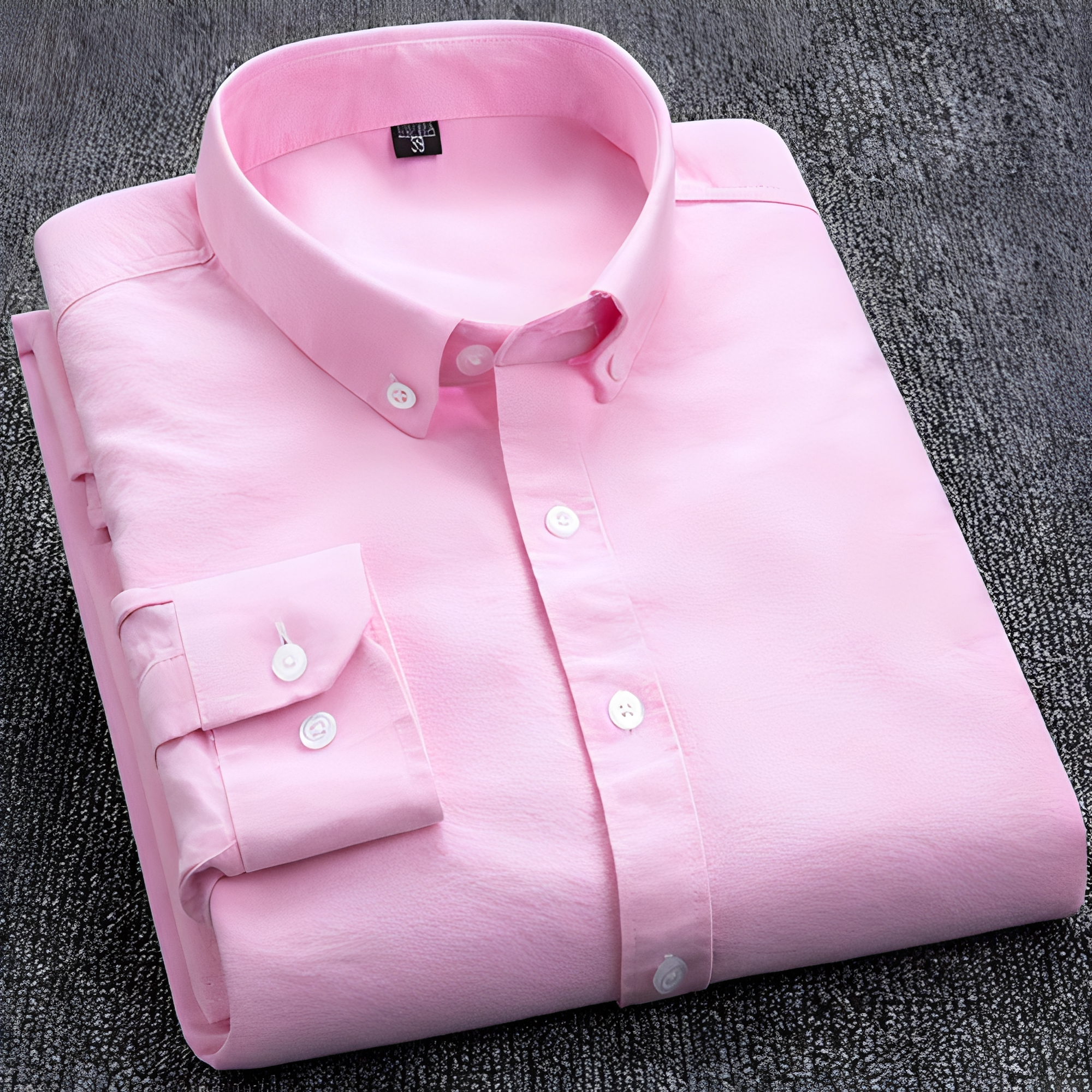 Jezriel - Stylish men's long sleeve plaid shirt