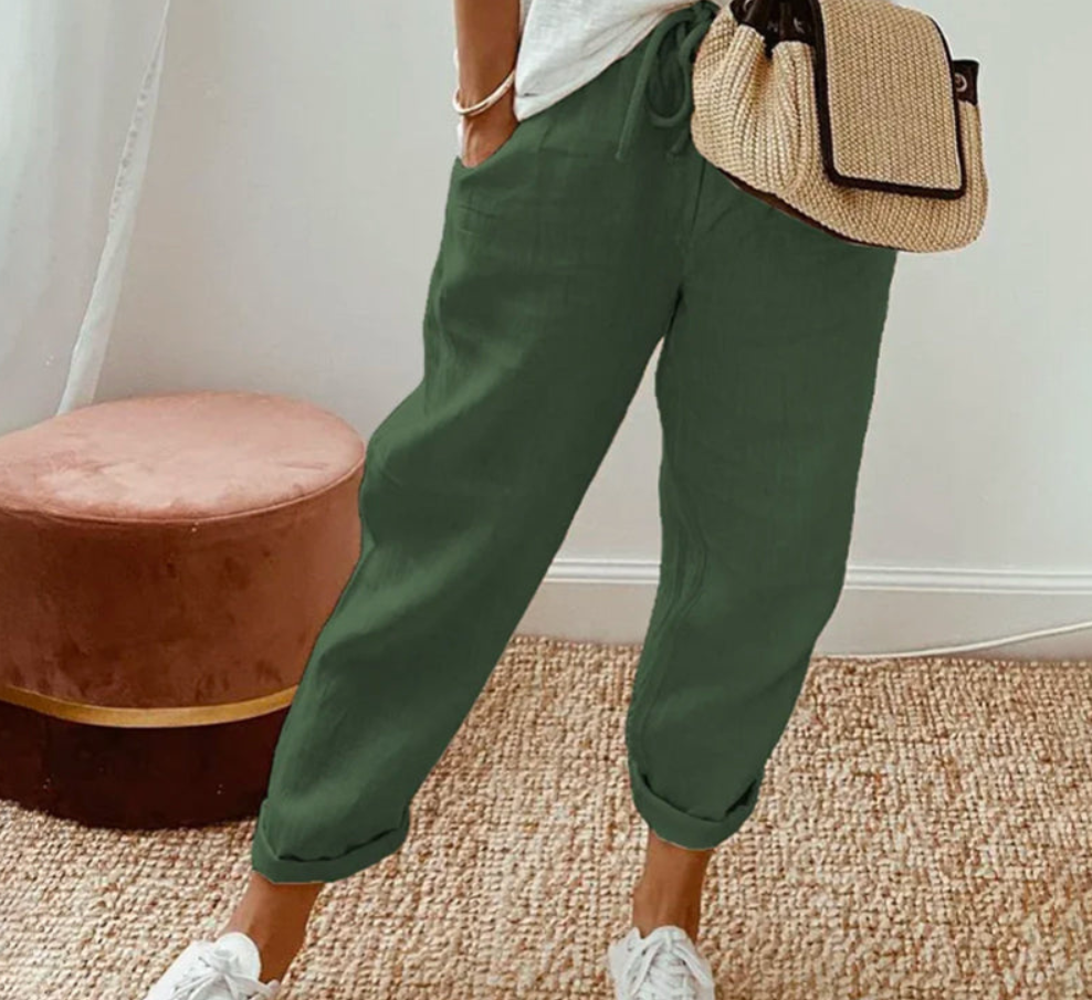 Airah- Comfortable and lightweight summer pants for women