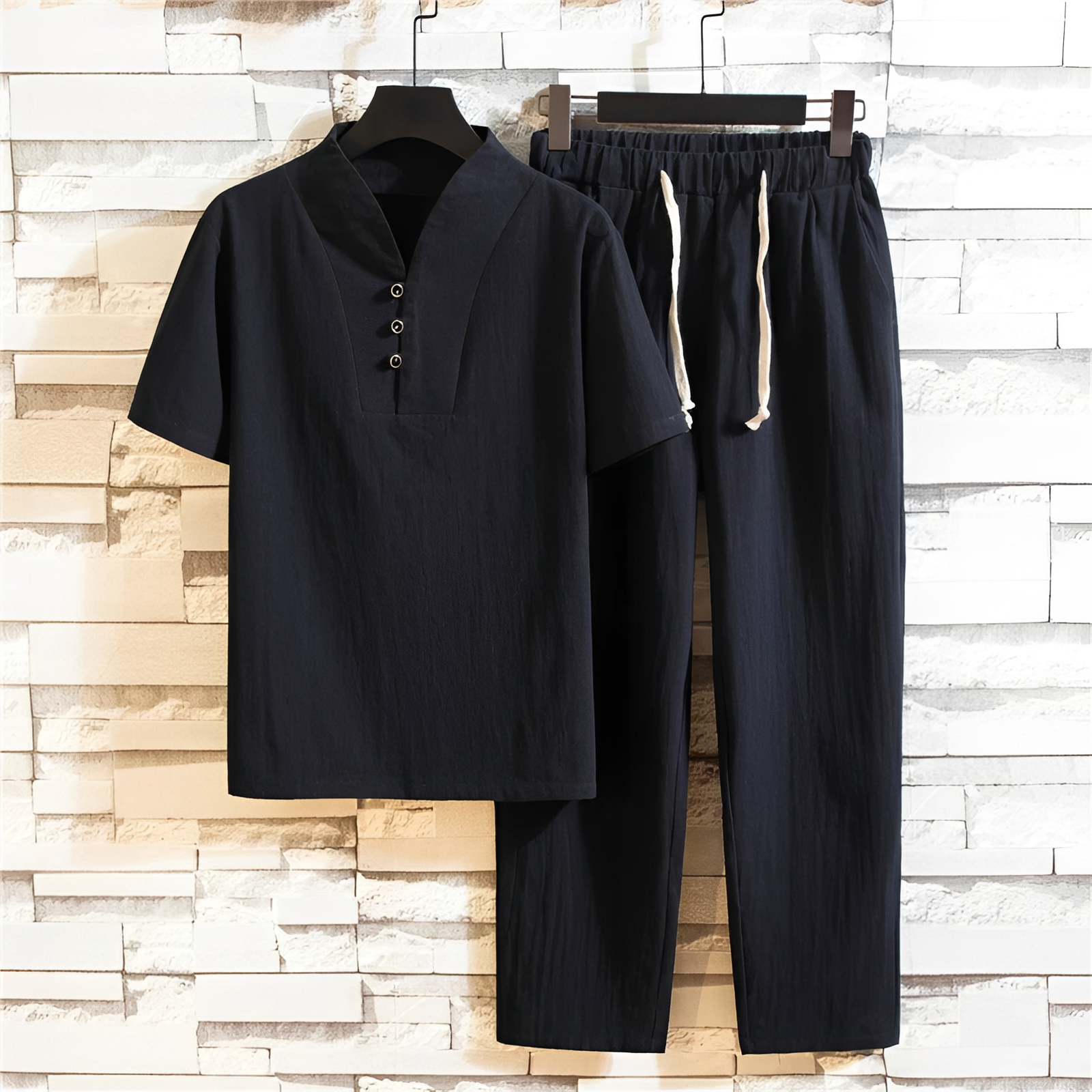 Cyril - Men's shirt and pants set - for sunny days