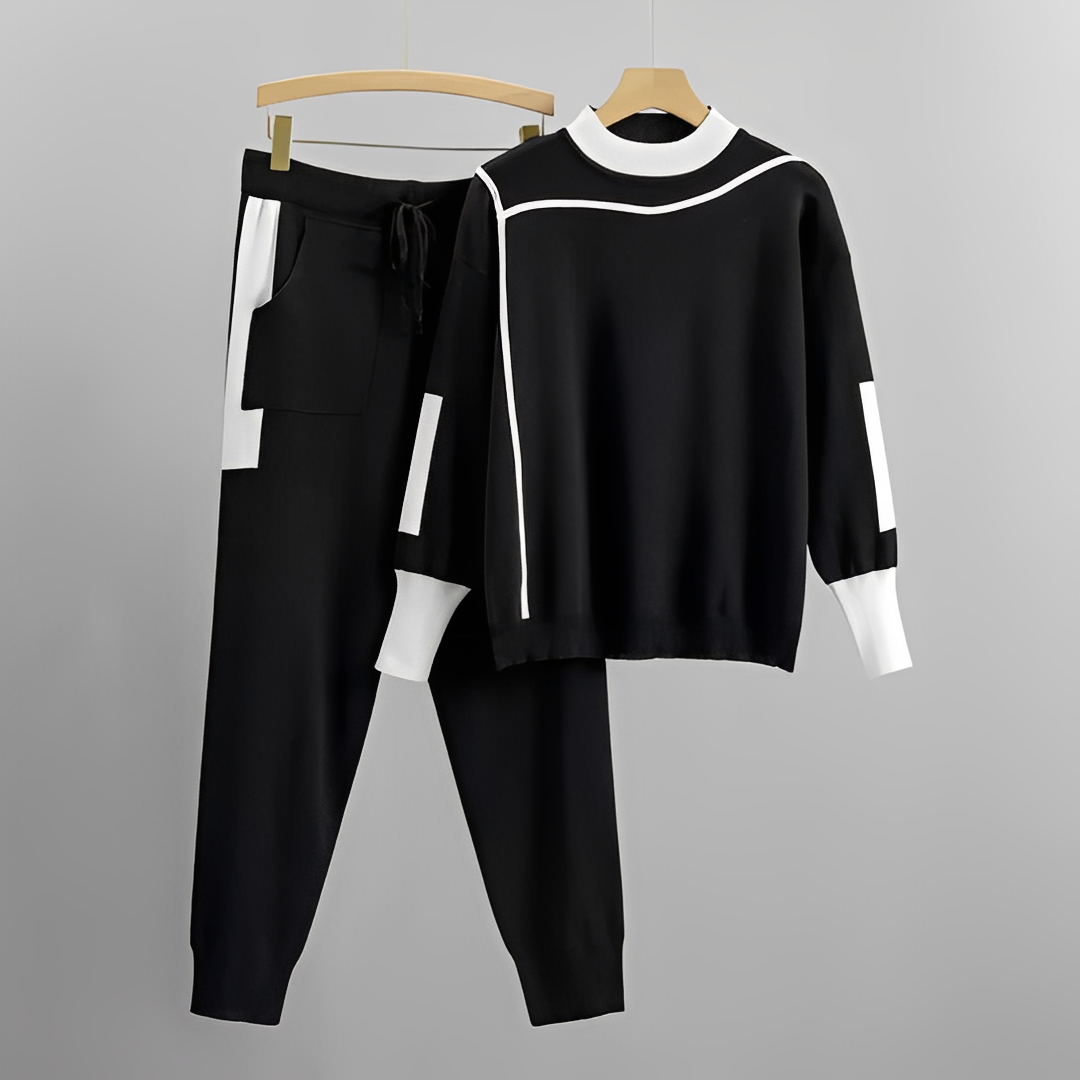 Maebelle - Trendy women's two-piece outfit