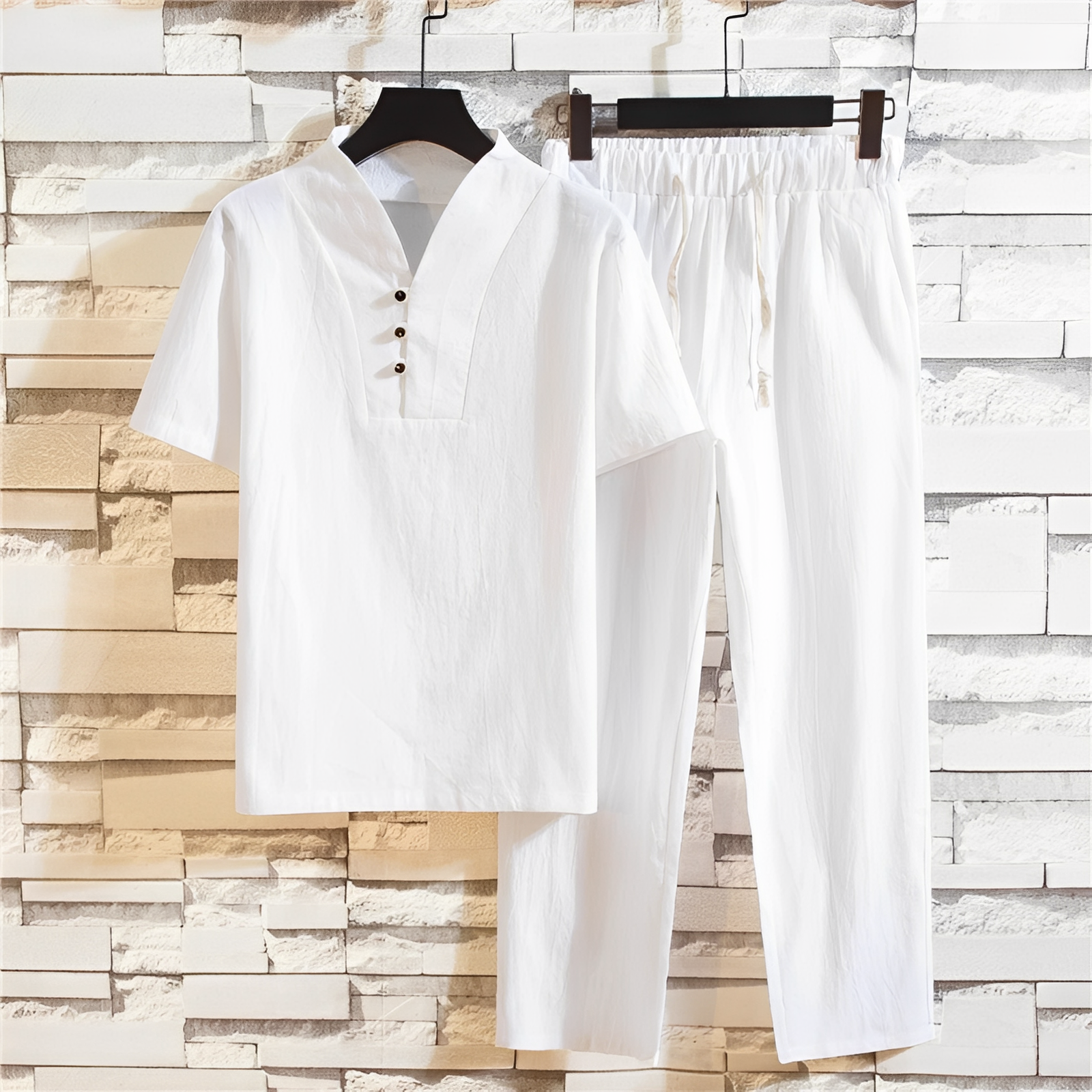 Cyril - Men's shirt and pants set - for sunny days