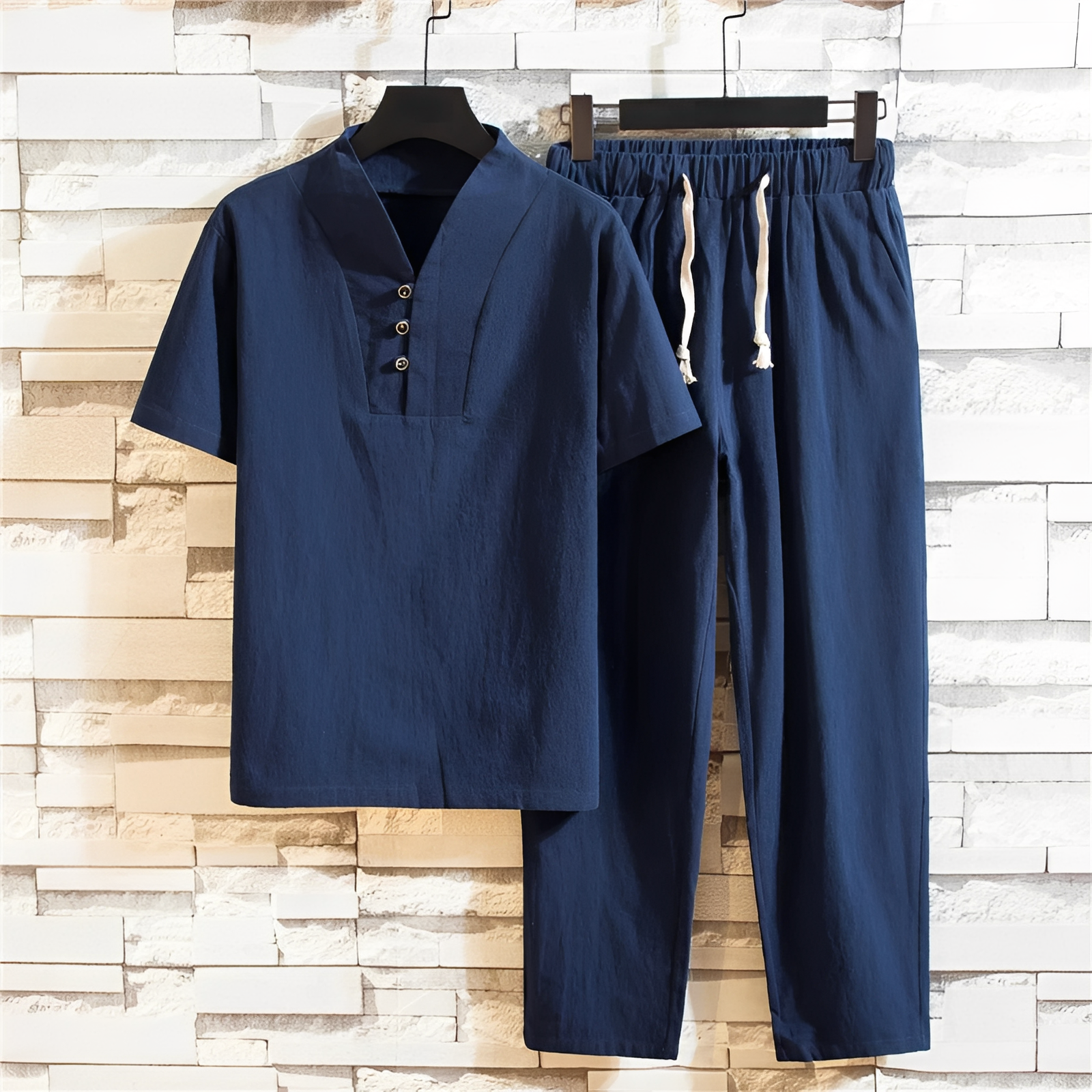 Cyril - Men's shirt and pants set - for sunny days