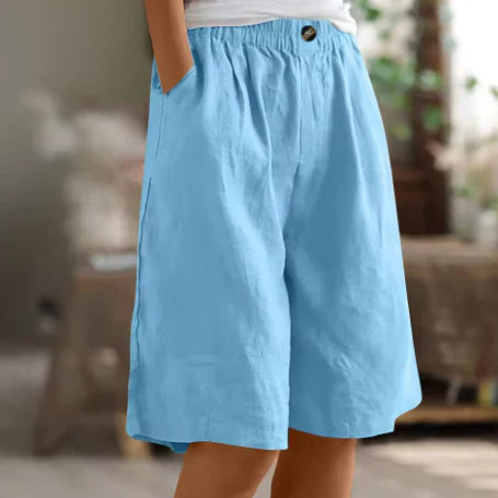 Renee- Bequeme Damen Shorts mit Taschen