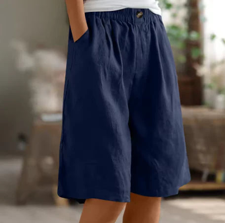 Renee- Bequeme Damen Shorts mit Taschen