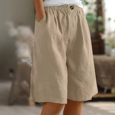 Renee- Bequeme Damen Shorts mit Taschen