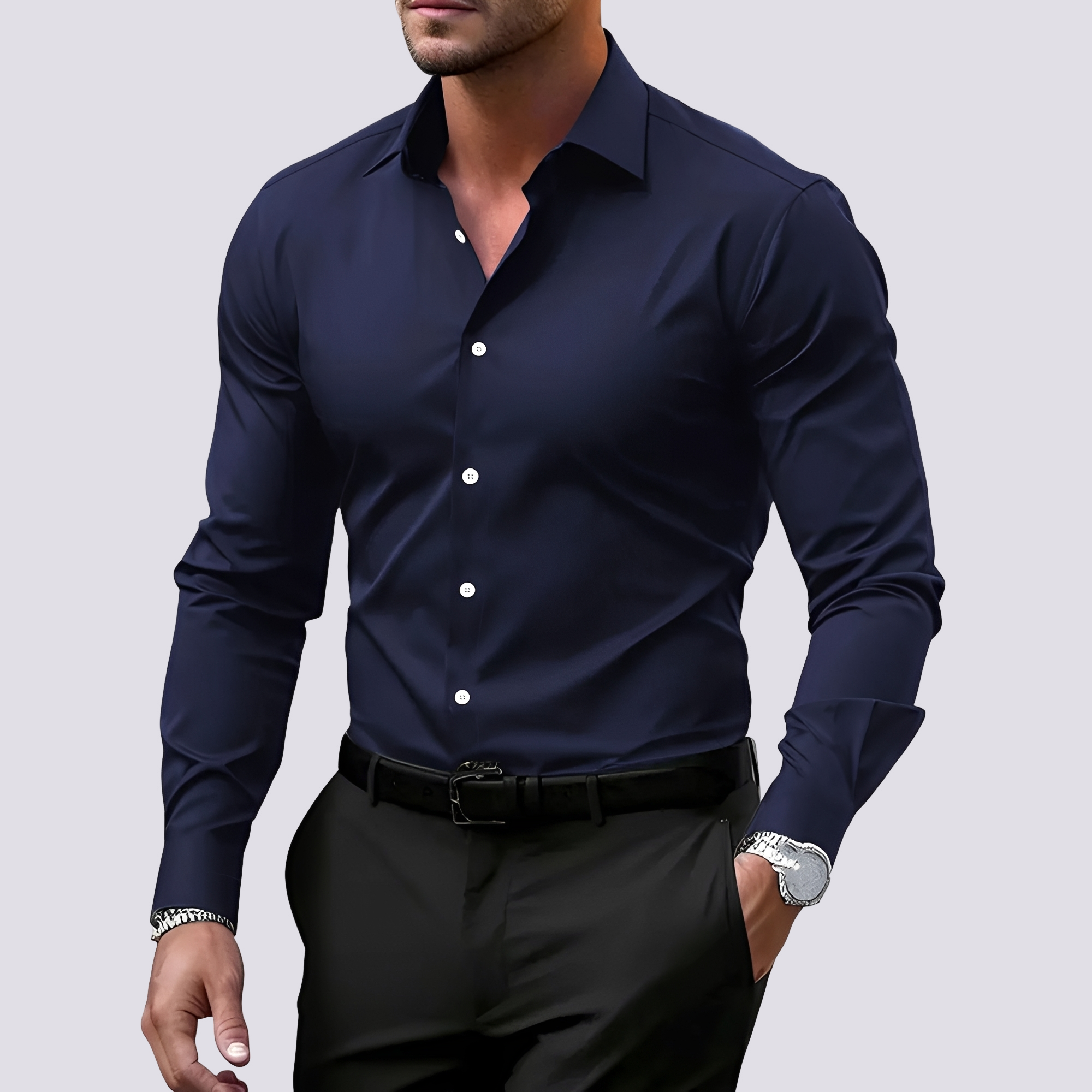 Jamin - Relaxed Long Sleeve Shirt