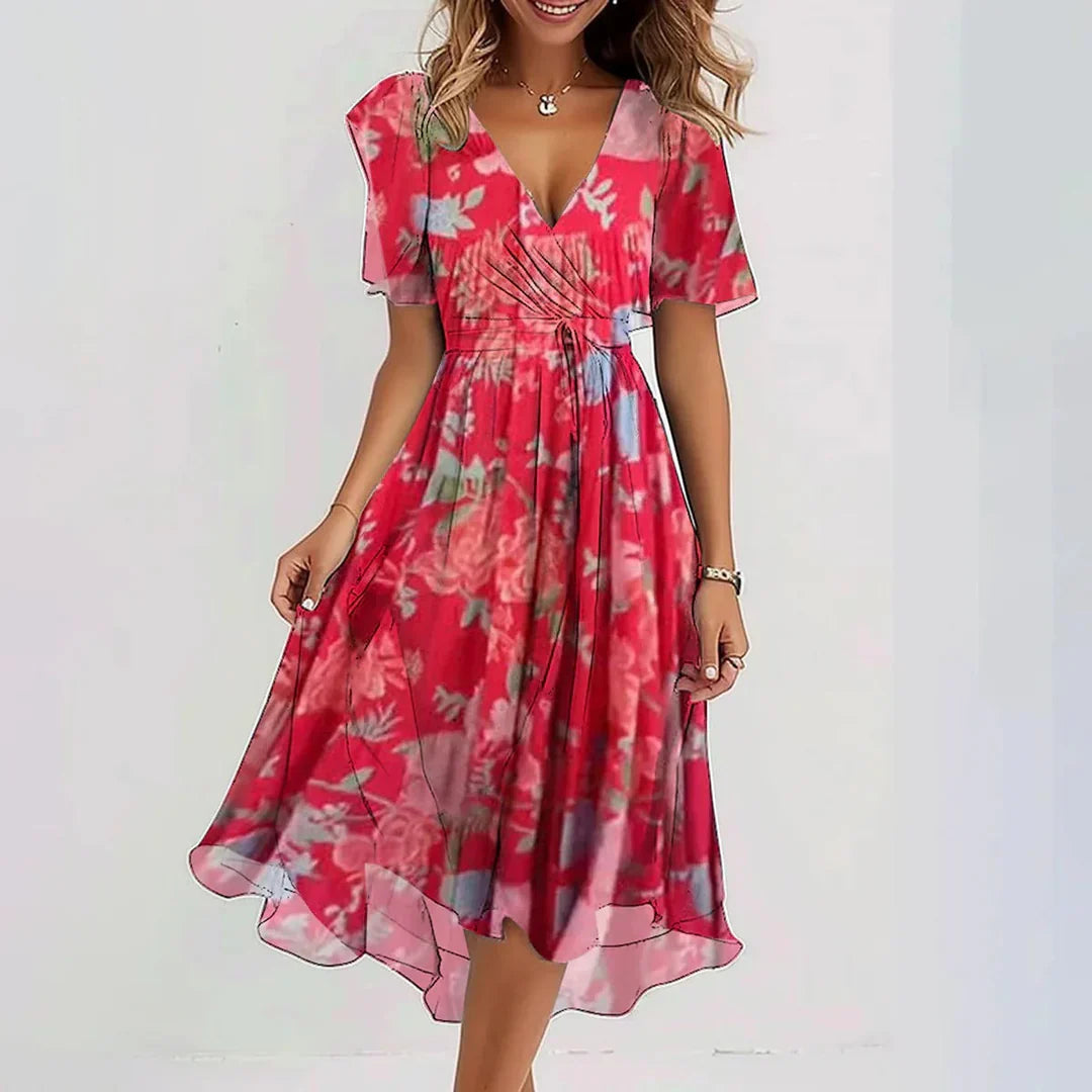 Connie – Trendy wrap dress for women