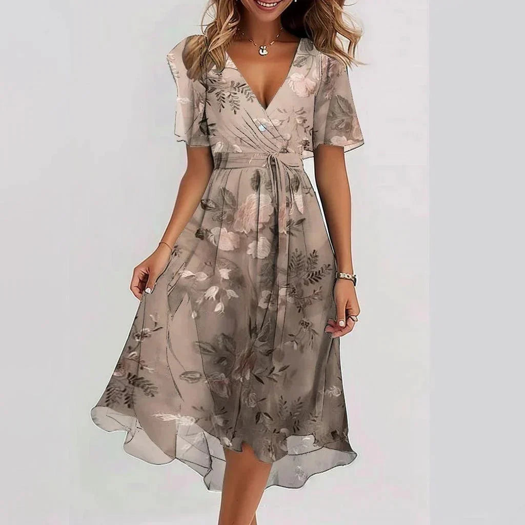 Connie – Trendy wrap dress for women