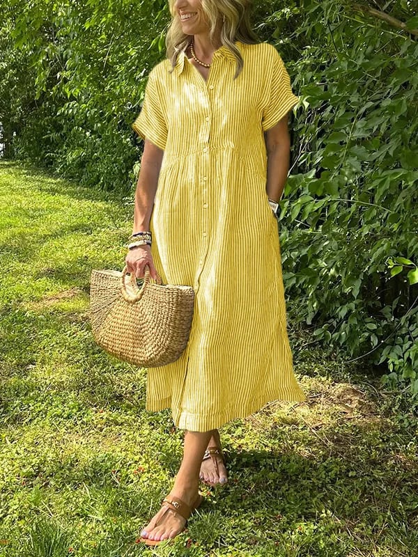 Corinne – Stylish shirt dress for ladies