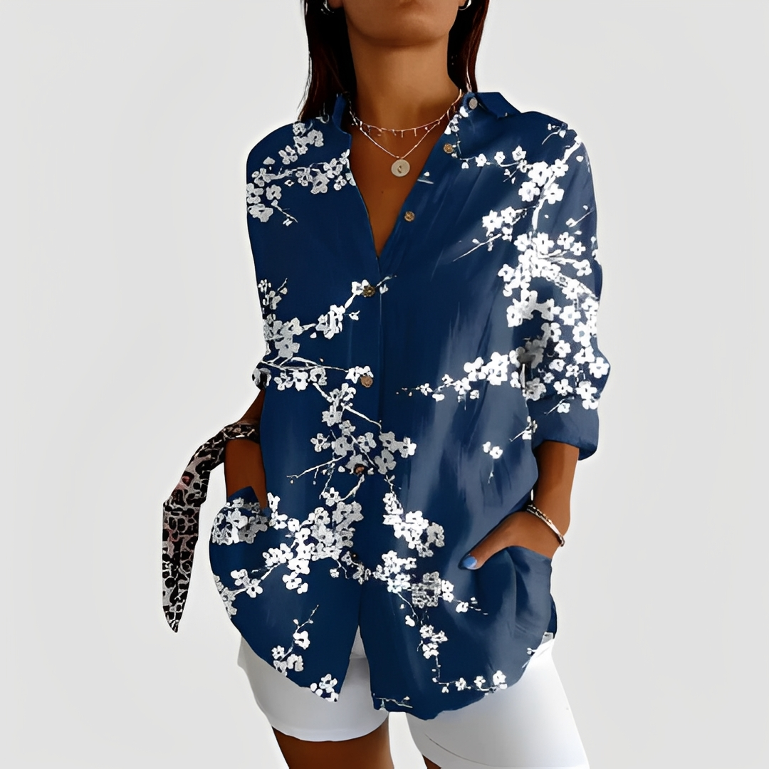 Almarie - Women's blouse - comfy for warm days
