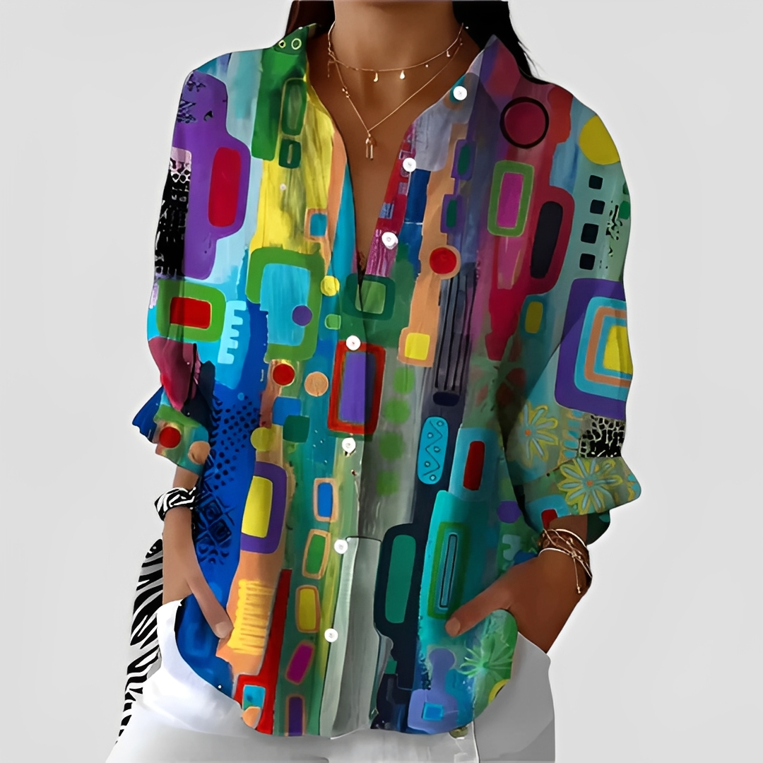 Almarie - Women's blouse - comfy for warm days