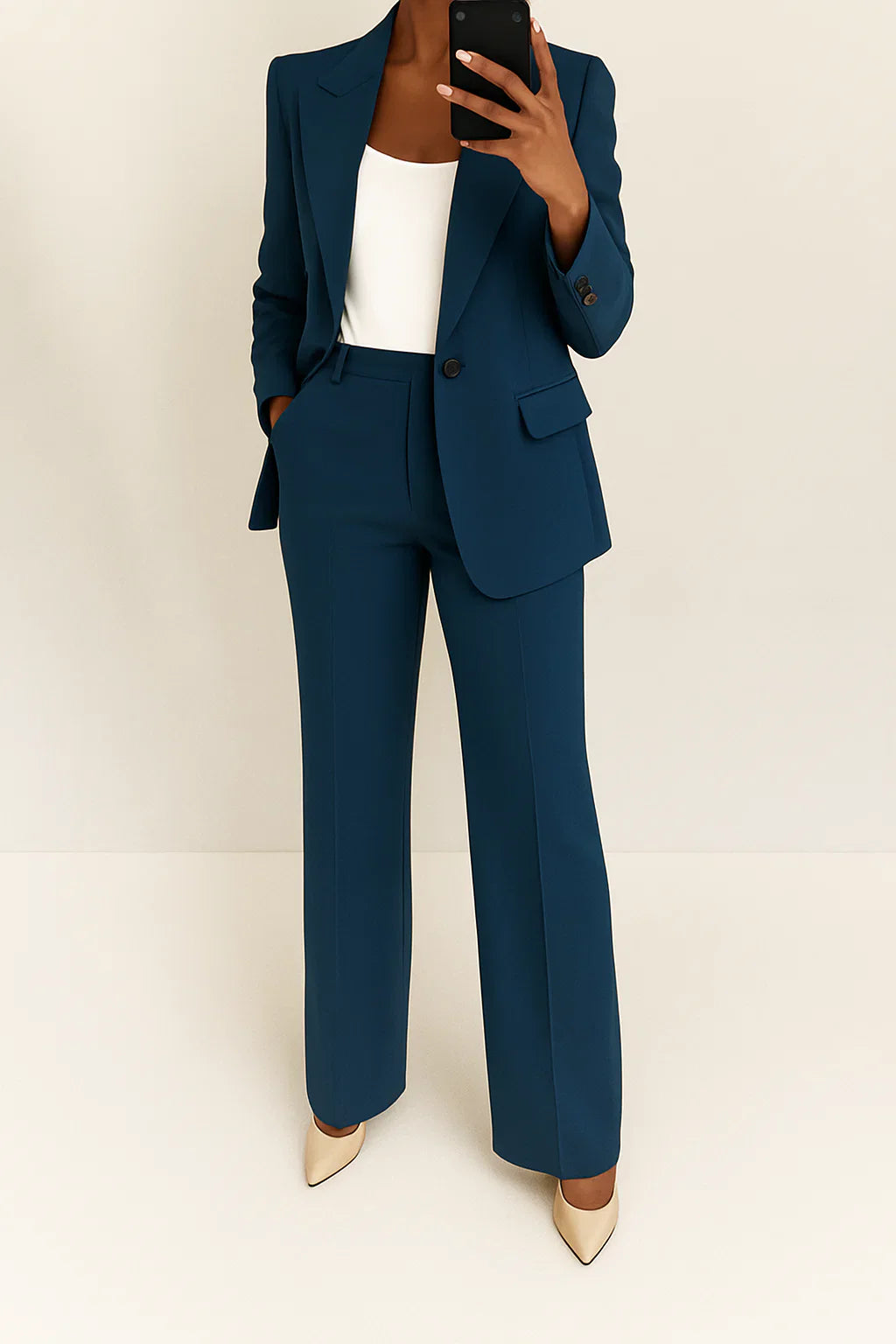 Julie- Elegantes Damen Hosenanzug-Set