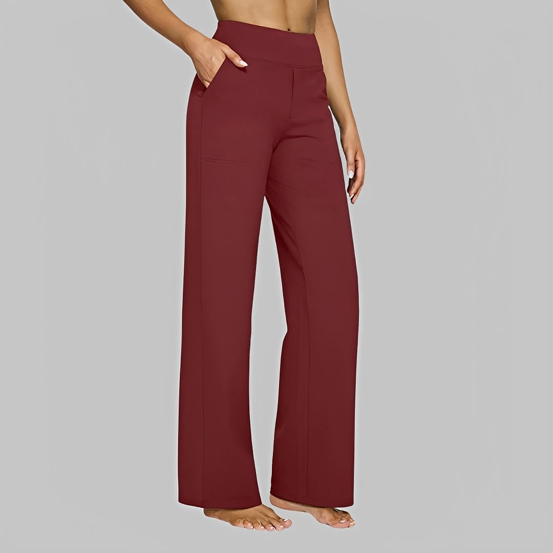 Roxanne - High-waist Stretch Pants