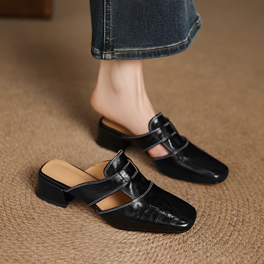 Evie - Trendy Mule Sandals