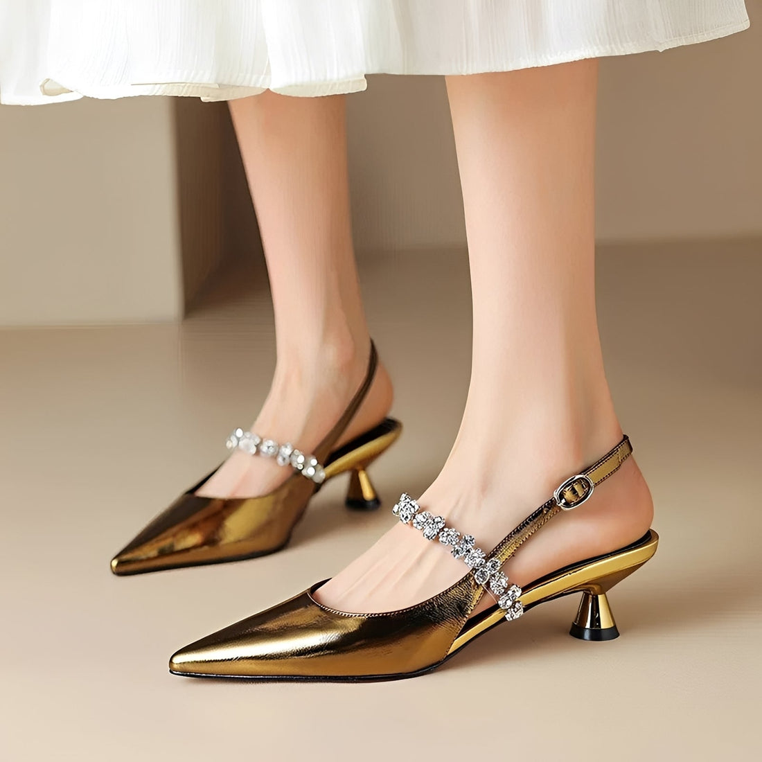 Rhian - Chic Pointed Toe Heels