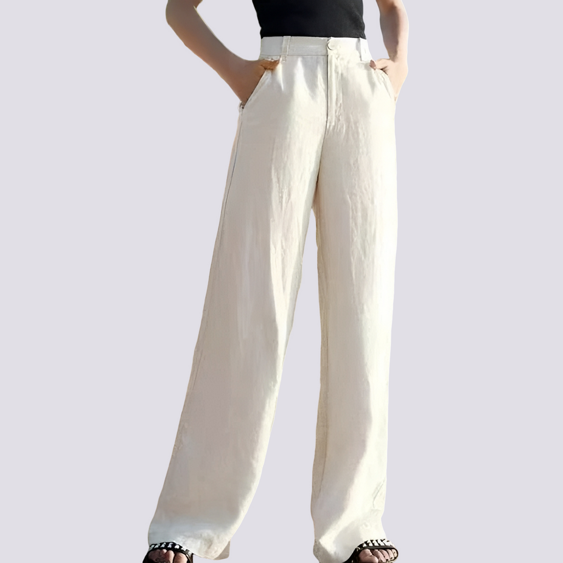 Nellie - Relaxed Fit Wide-Leg Pants