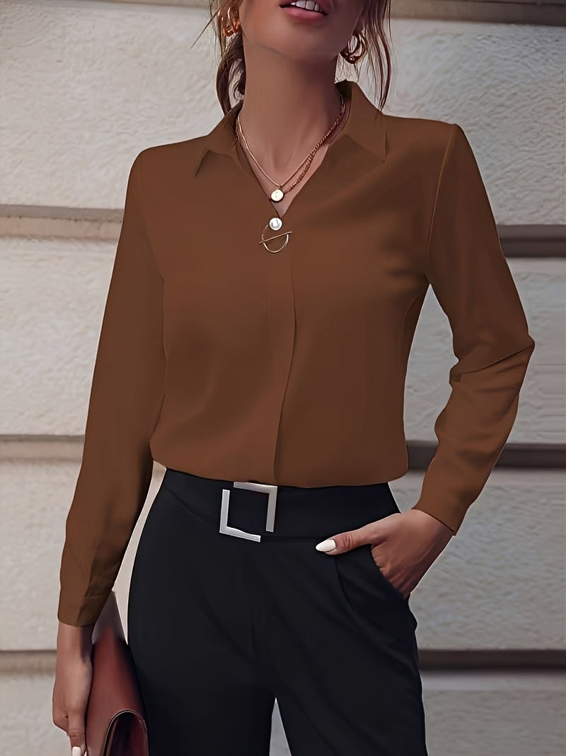 Erica - Long-Sleeve Formal Shirt